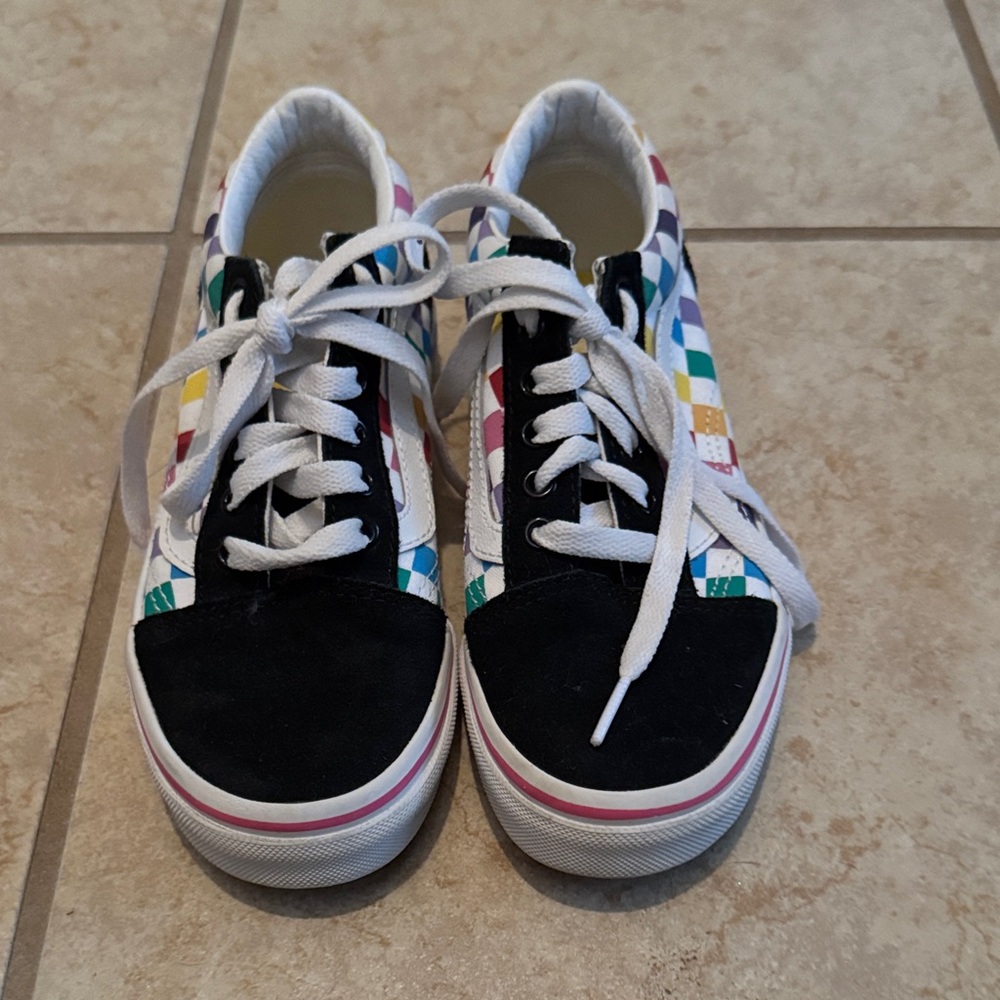 Vans checkered sneaker